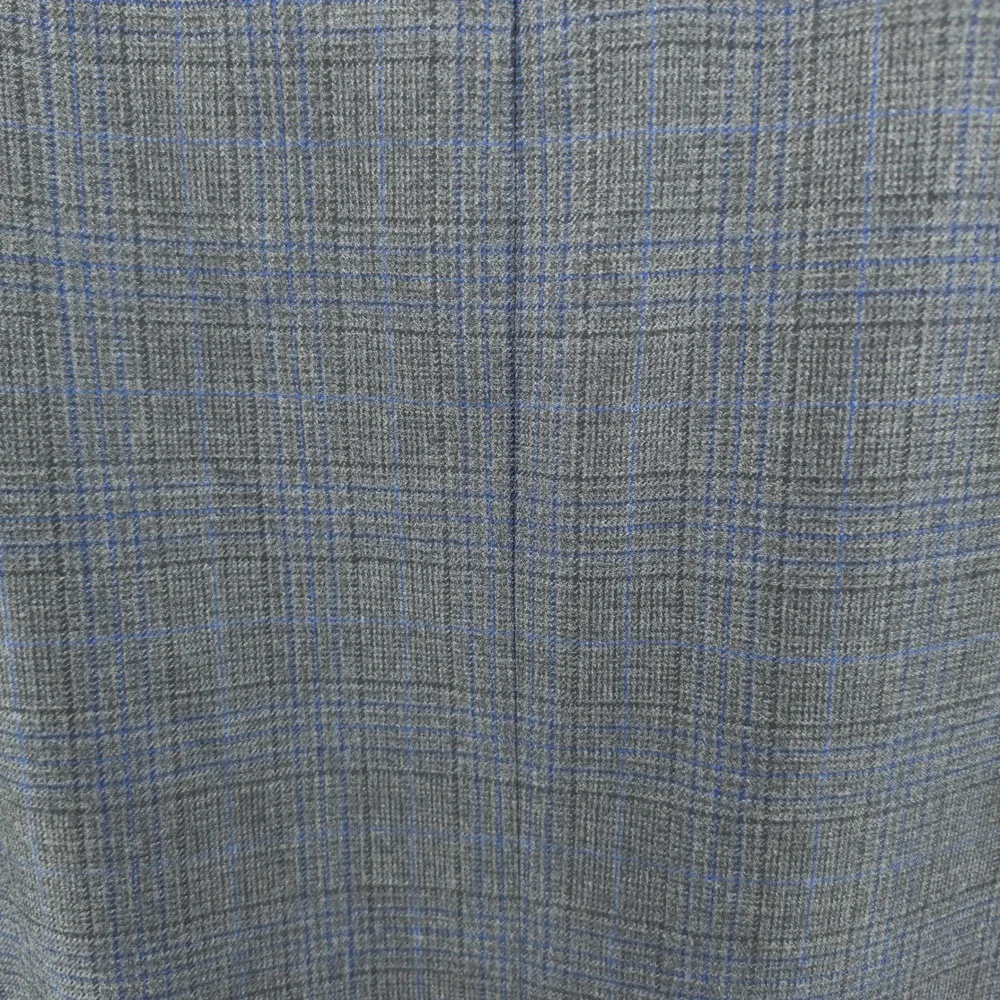 Brooks Brothers Men Sport Coat 100% Wool Grey Blue Glen Plaid 42R Madison Blazer